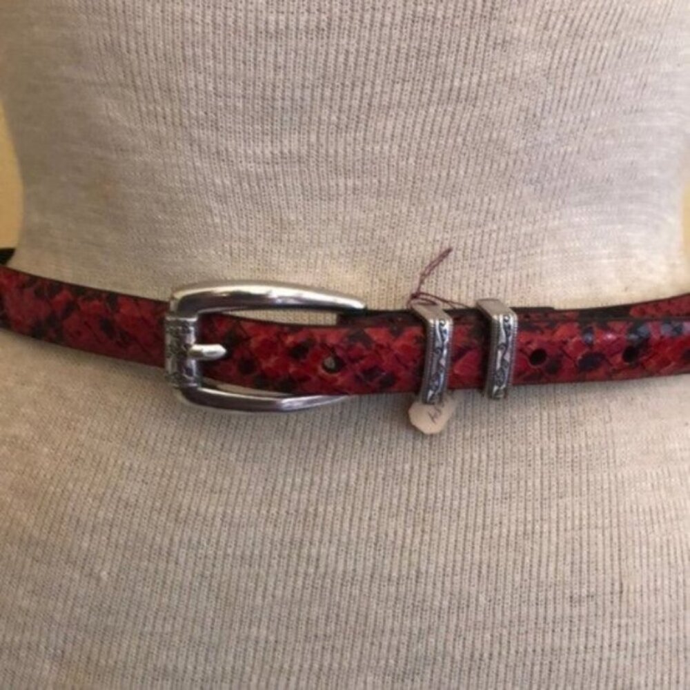 Brighton Red and Black Belt